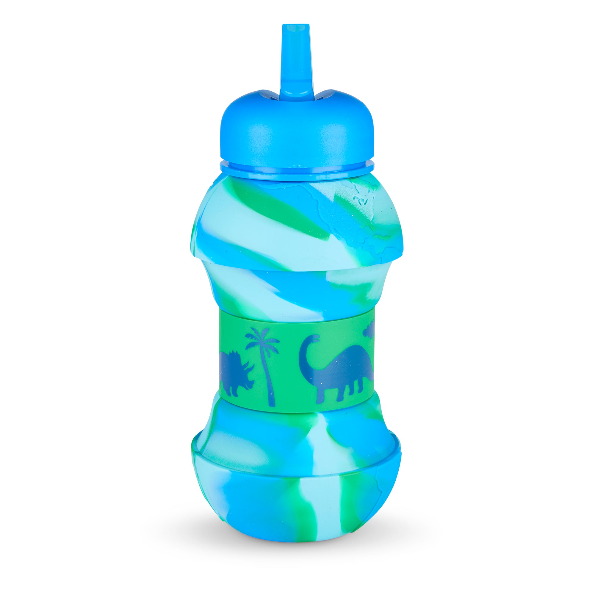 Dinosaur Water Bottle for Kids Toddler Boys 19oz 550ml Collapsible Silicone  Foldable Bpa Free Leakpr…See more Dinosaur Water Bottle for Kids Toddler
